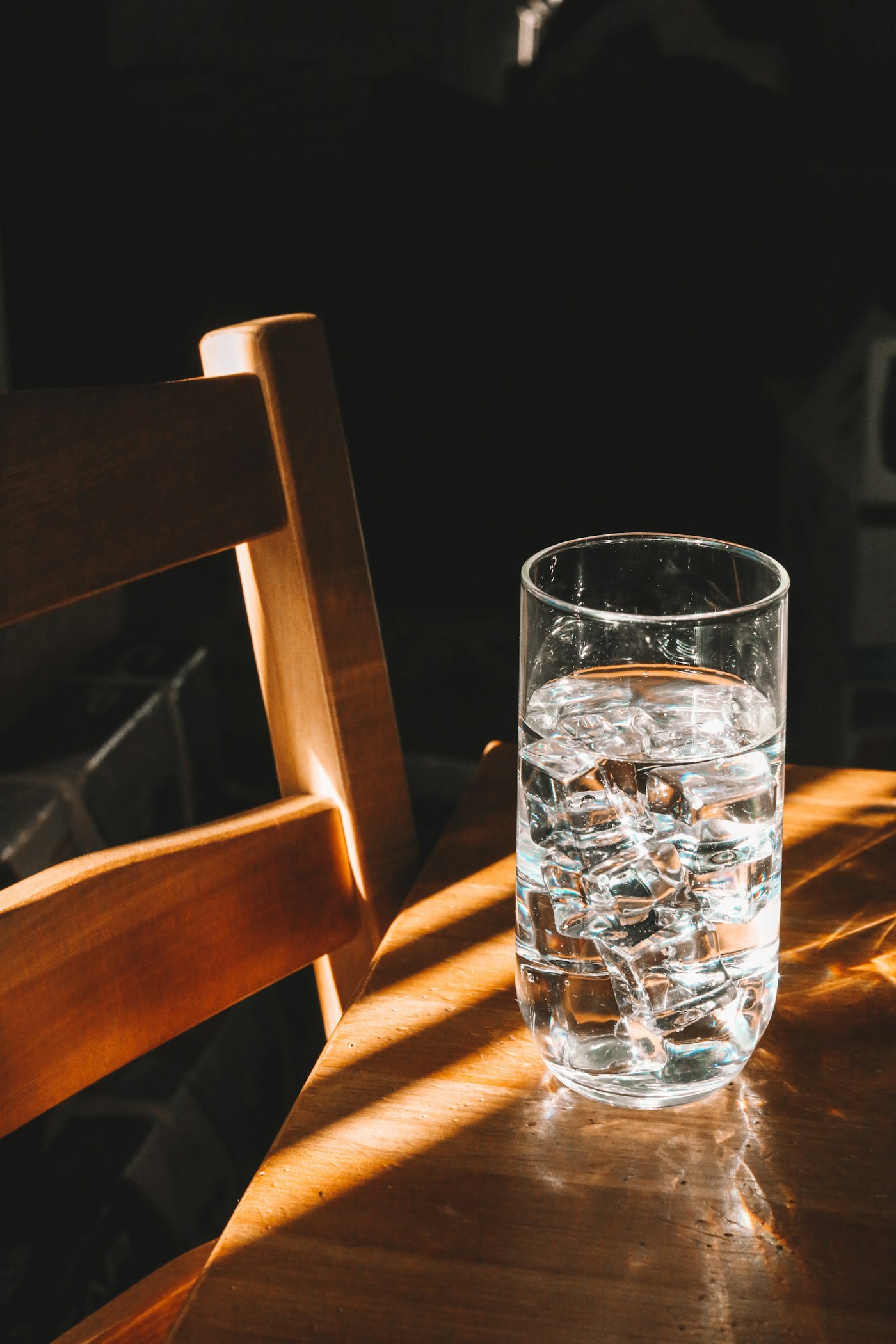 Glass of water, daily habit