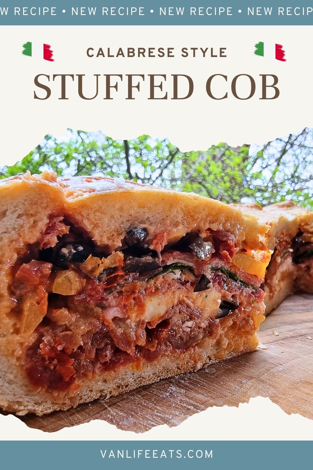 Stuffed Cob - Calabrese Style
