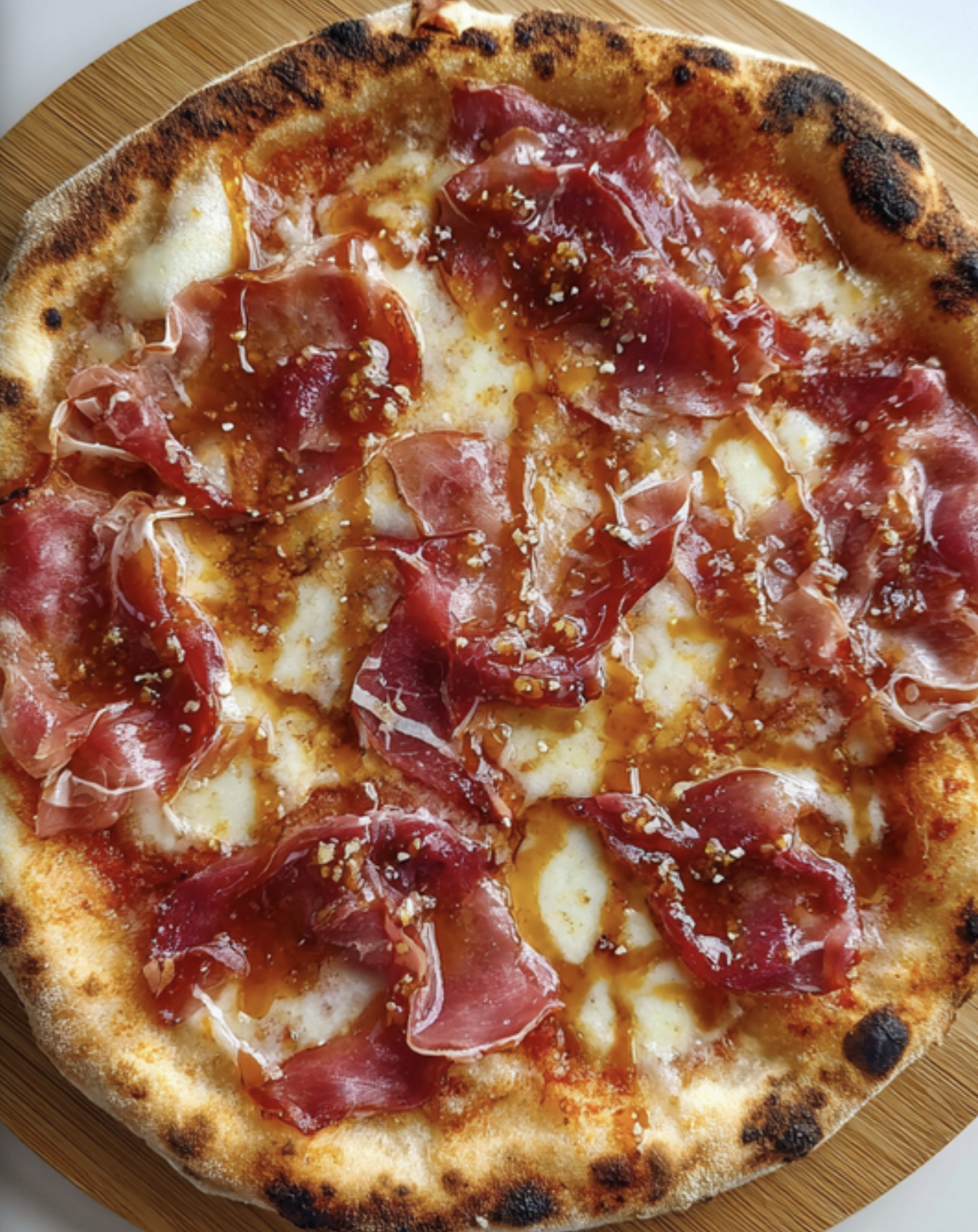 Parma Ham Hot Honey Pizza