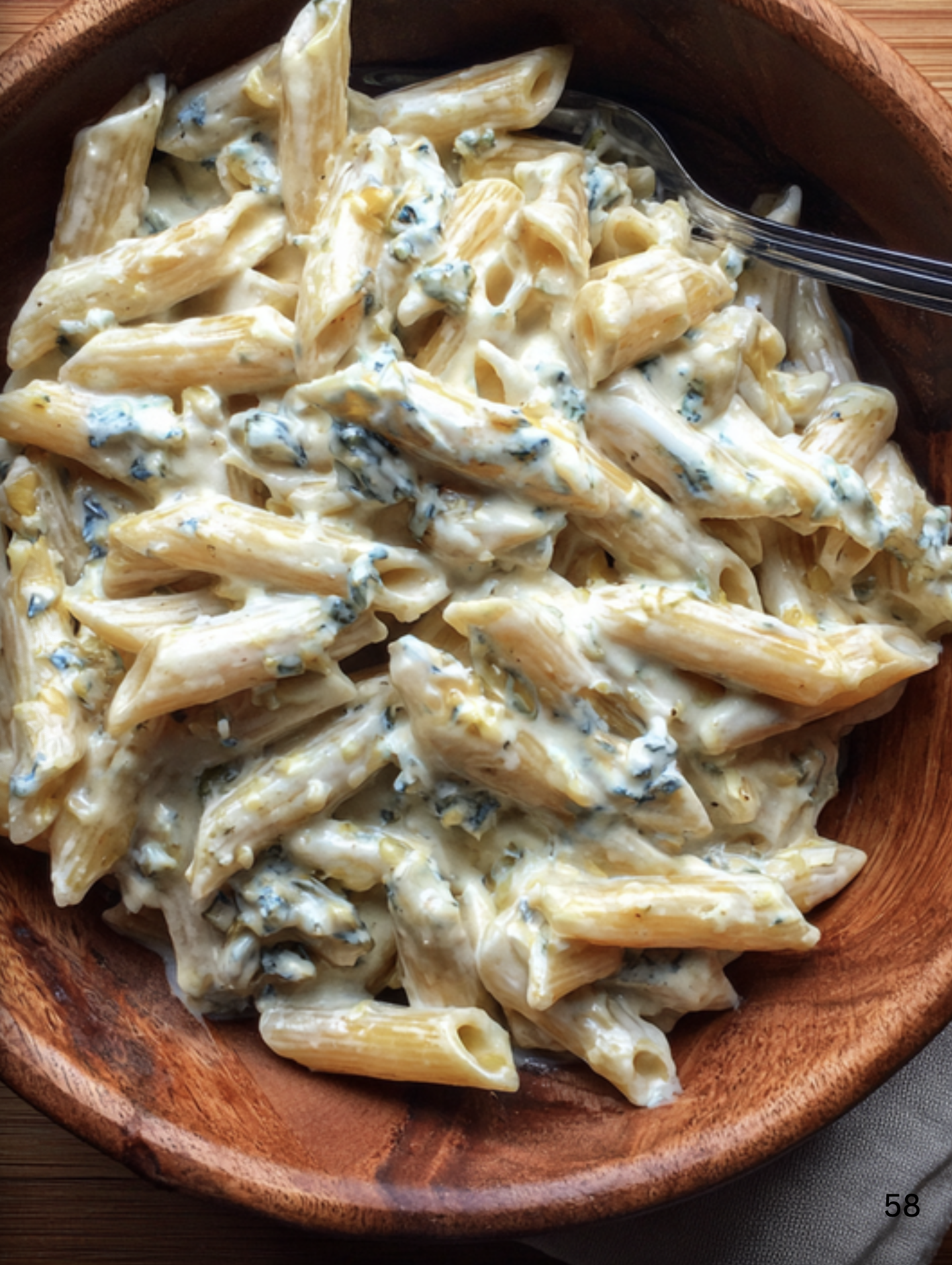 Penne with Gorgonzola Cheese (Penne al Gorgonzola)