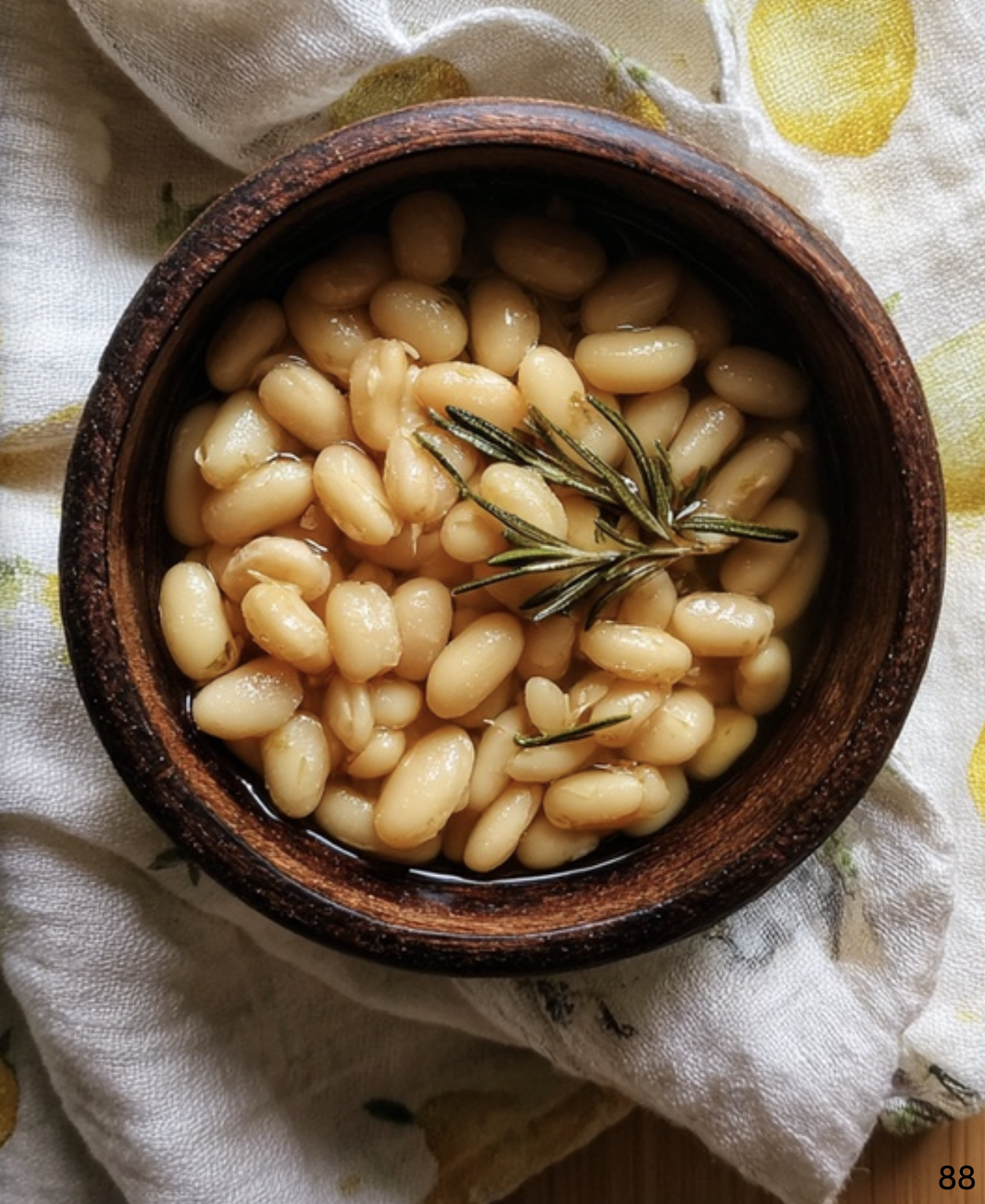 Garlicky Rosemary Cannellini Beans