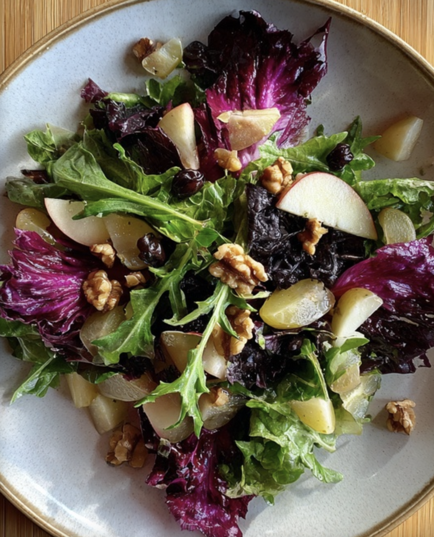 Grape and Fontina Salad