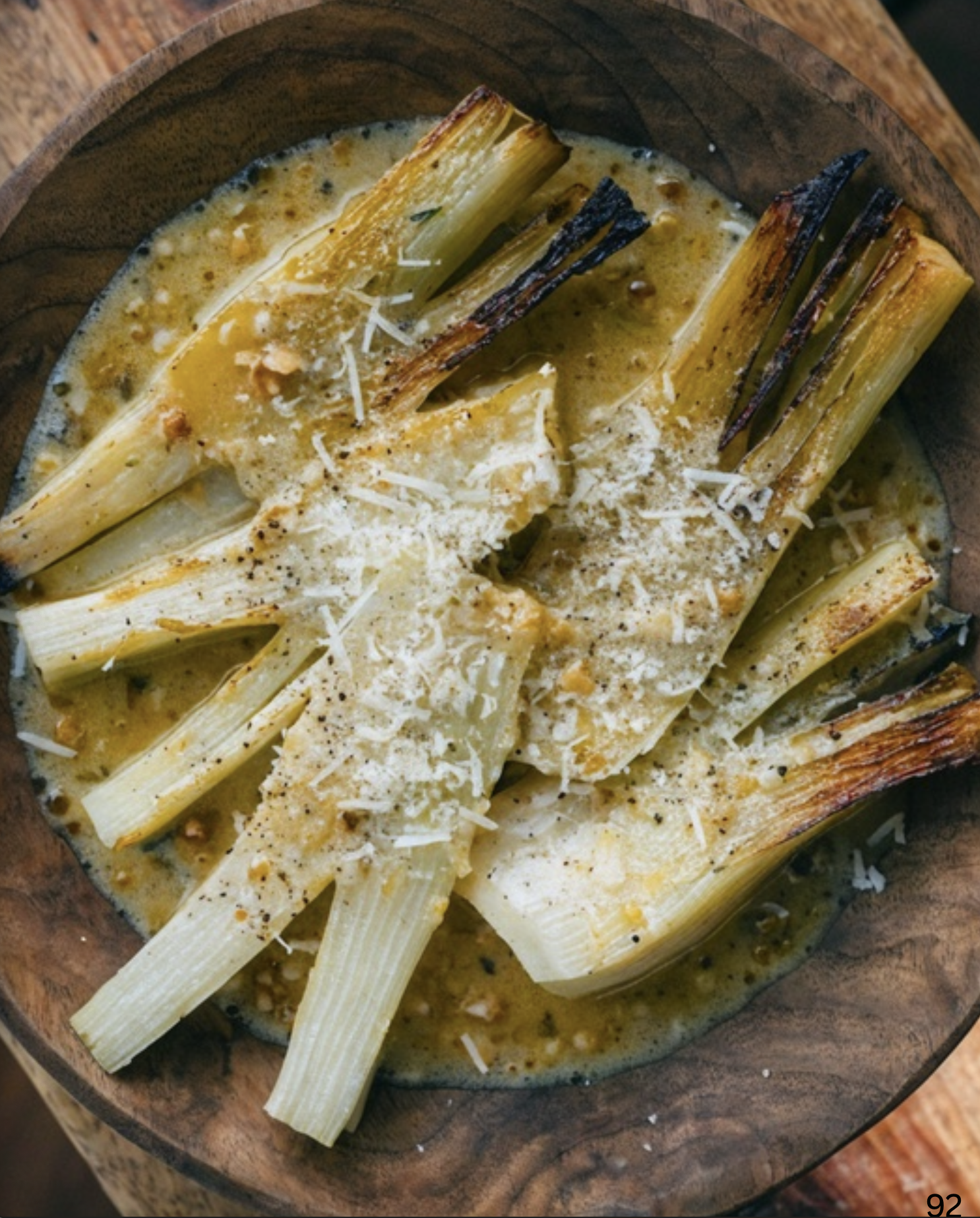 Baked Fennel with Cream and Parmesan
