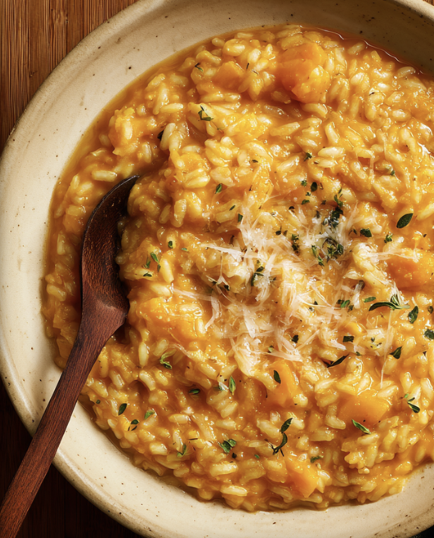 Pumpkin Risotto (Risotto alla Zucca)