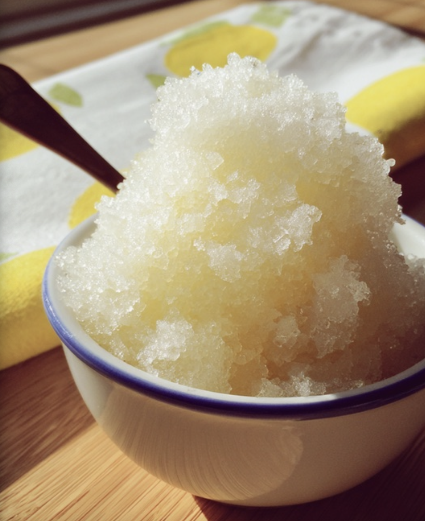 Lemon Granita (Granita di Limone)