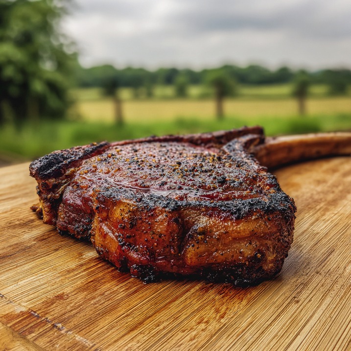 Smoked Tomahawk Steak