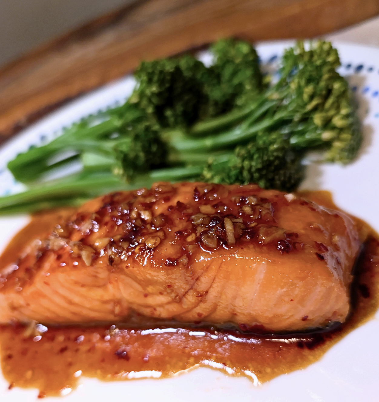 Honey Soy Chilli Glazed Salmon