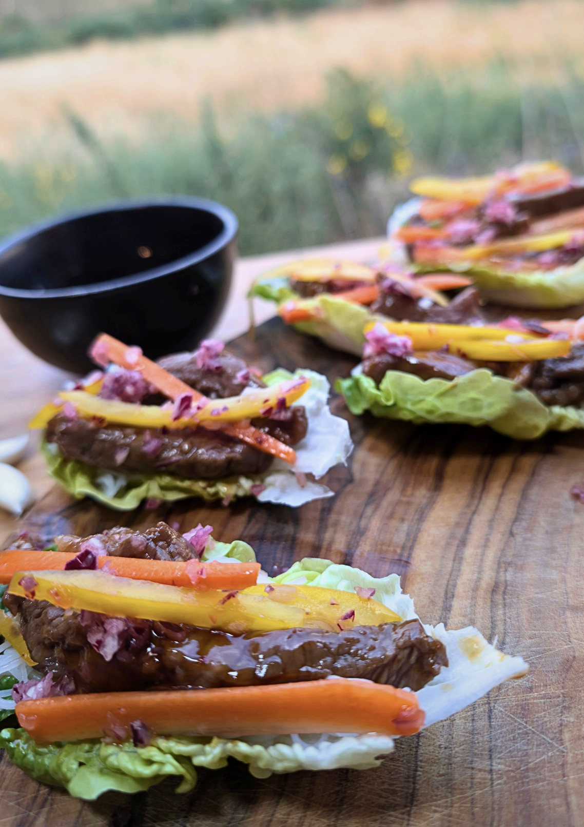 Hoisin Beef Lettuce Wraps