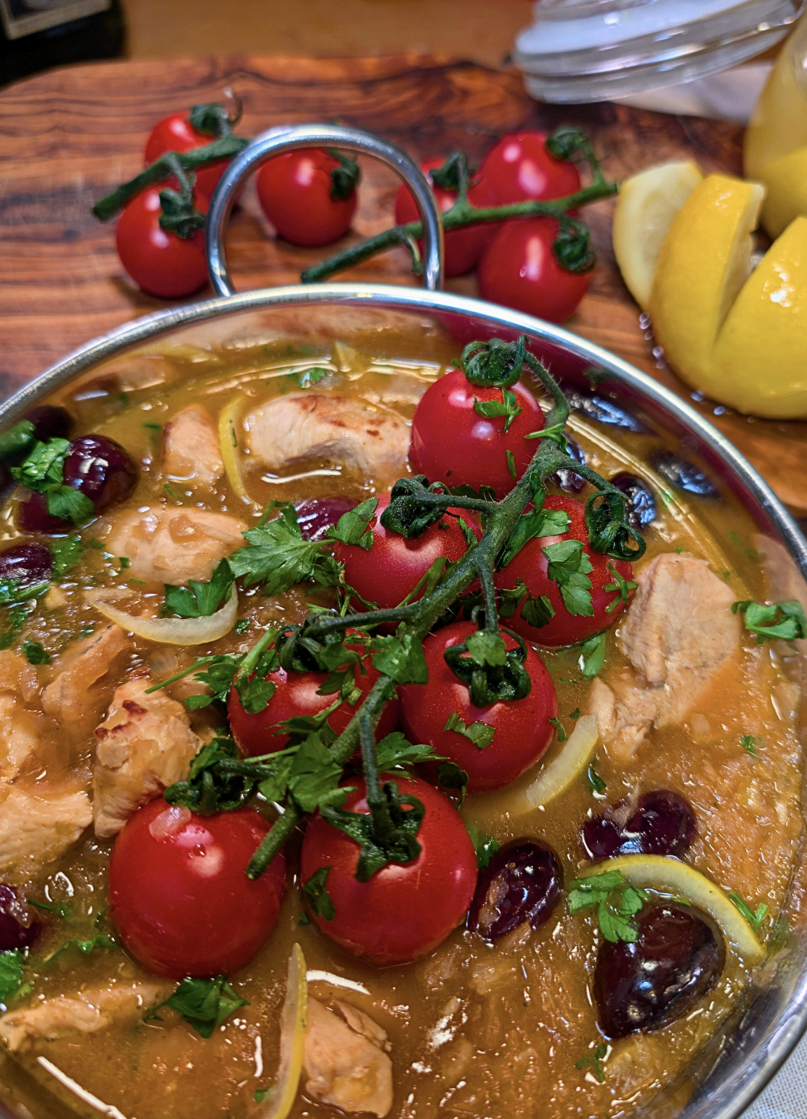 Moroccan-Inspired Chicken "No" Tagine