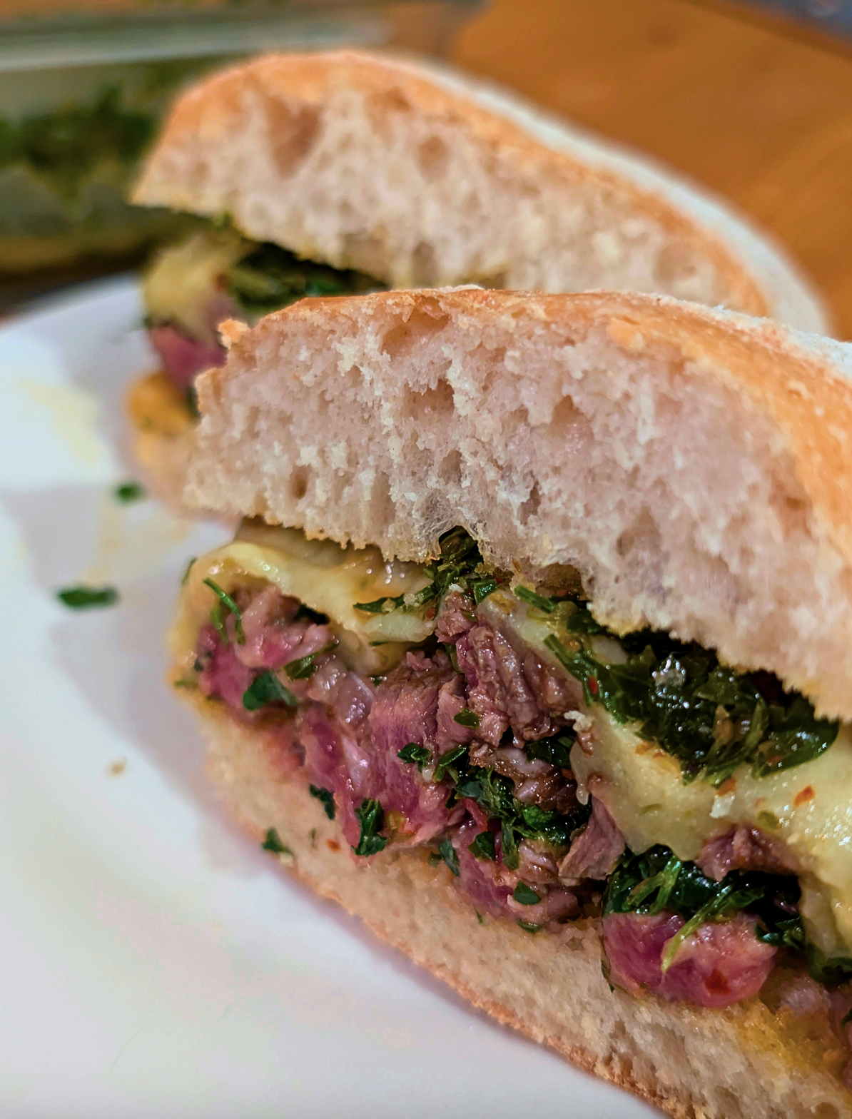 Argentinian Steak Sandwich