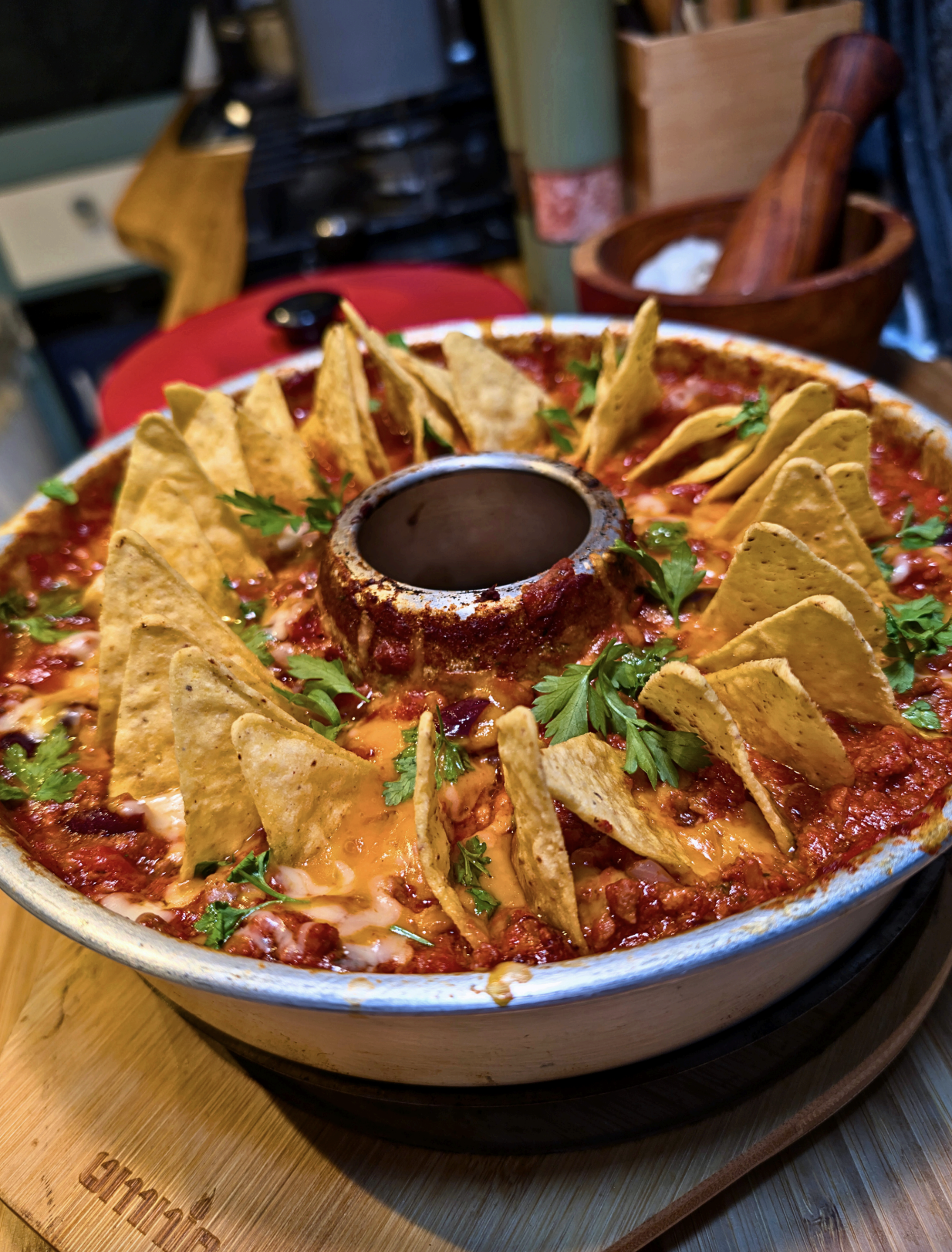 Cheesy Chilli Con Carne