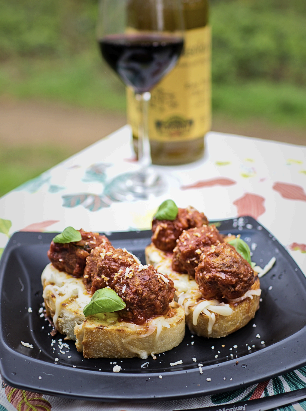 Meatball Bruschetta