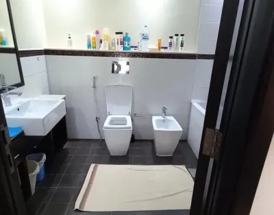 Master Room, attached bath with balcony – Bedspace (share with another) Rent 2,400/. Deposit (refundable)
