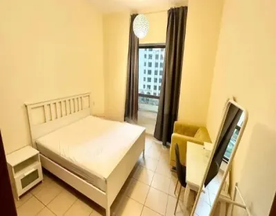 Furnished private room for rent in Sadaf, Jumeirah Beach Residence (JBR)