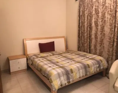 Furnished Studio master bedroom for rent in Mirdif