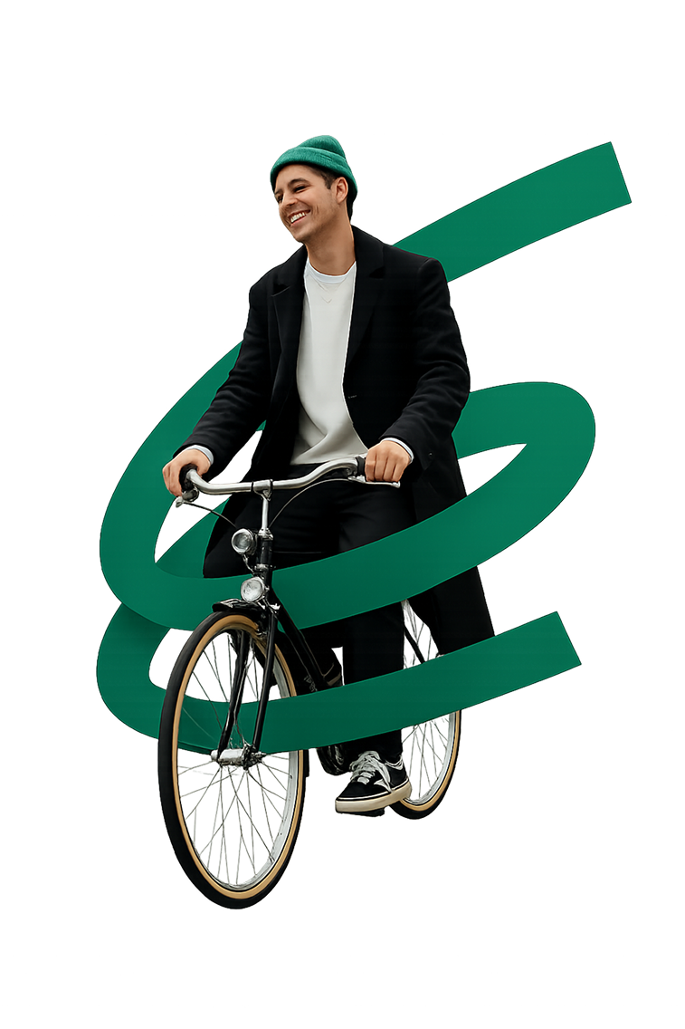 Cycliste partenaire Beetogreen