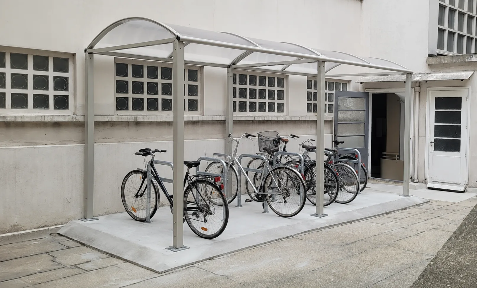 Corporate bike parking