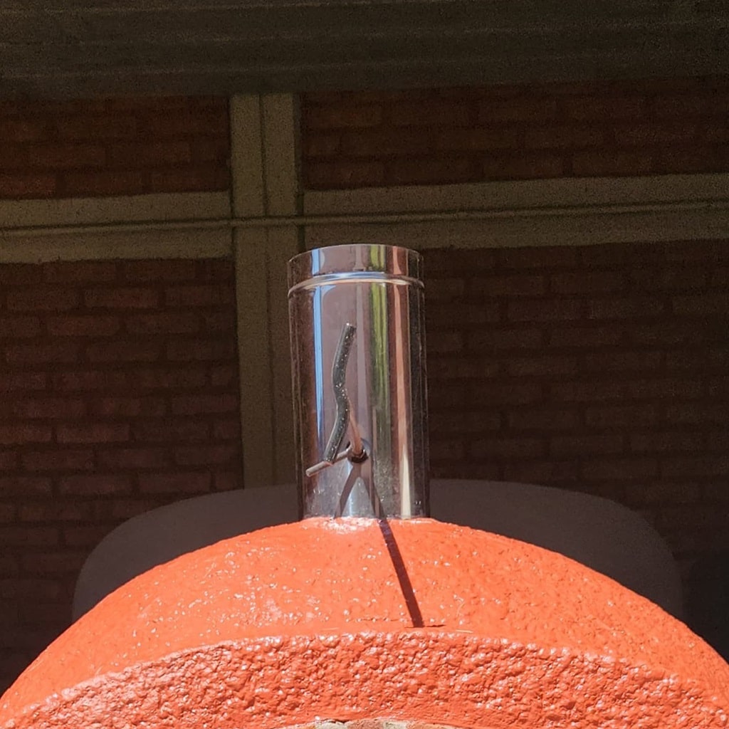 LXLTL Sombrero Extractor De Humos Giratorio, 201 Acero Inoxidable Base Redonda Cubierta De Chimenea,160mm