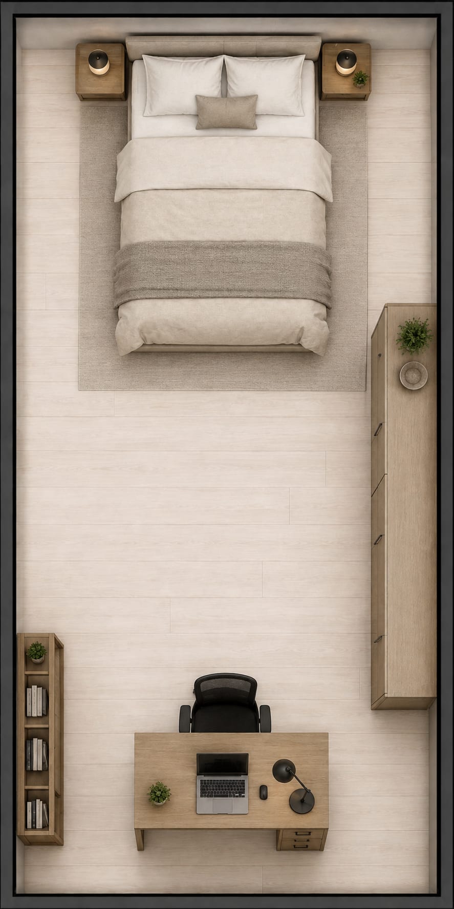 Planta de Habitación simple