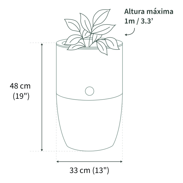 Purificador de aire Bloom™
