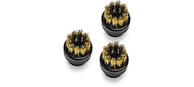 3 x brosses de laiton 3 x brosses de laiton