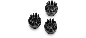 3 x brosses de nylon 3 x brosses de nylon