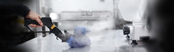 Our most powerful commercial steam cleaner.