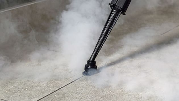 Clean grout lines.