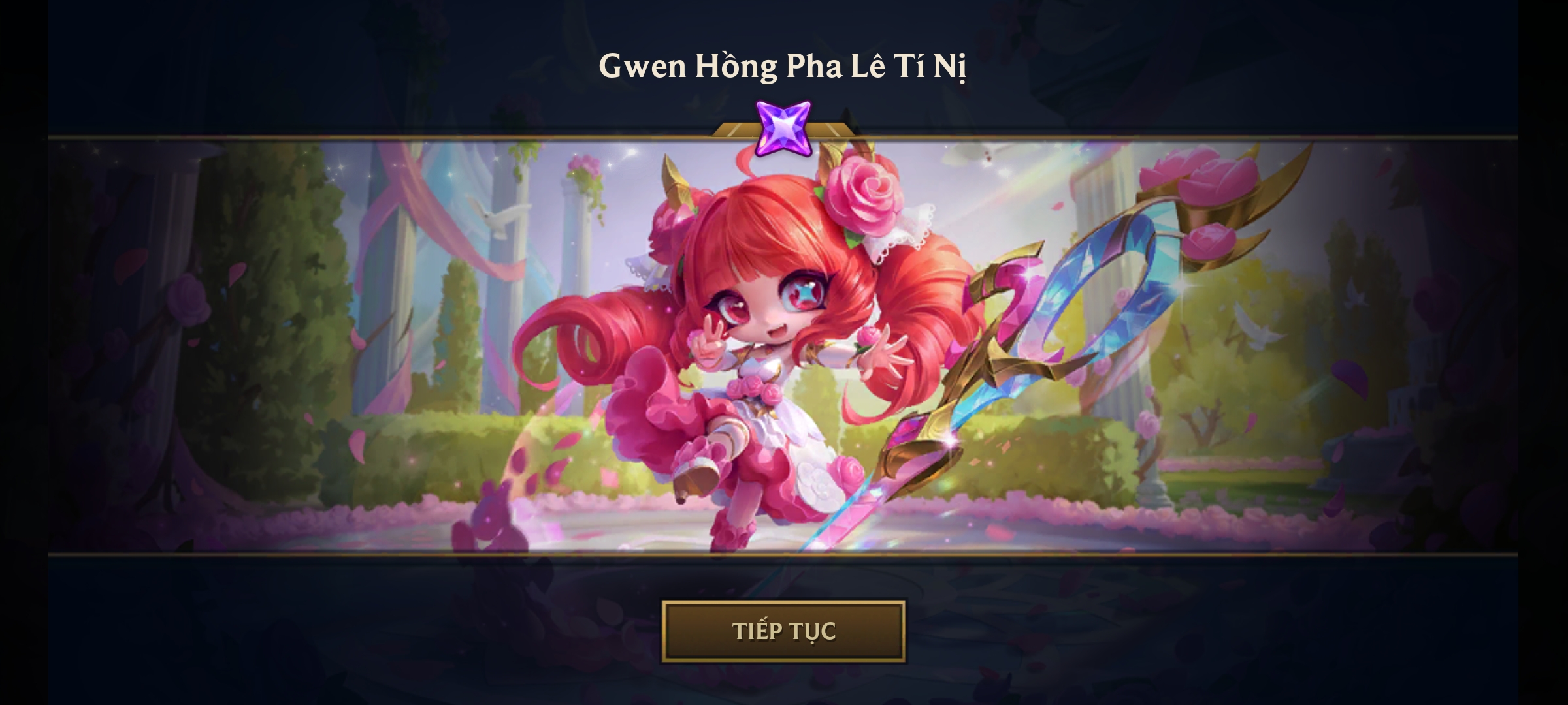 Gwen Hồng Pha Lê Tí Nị 