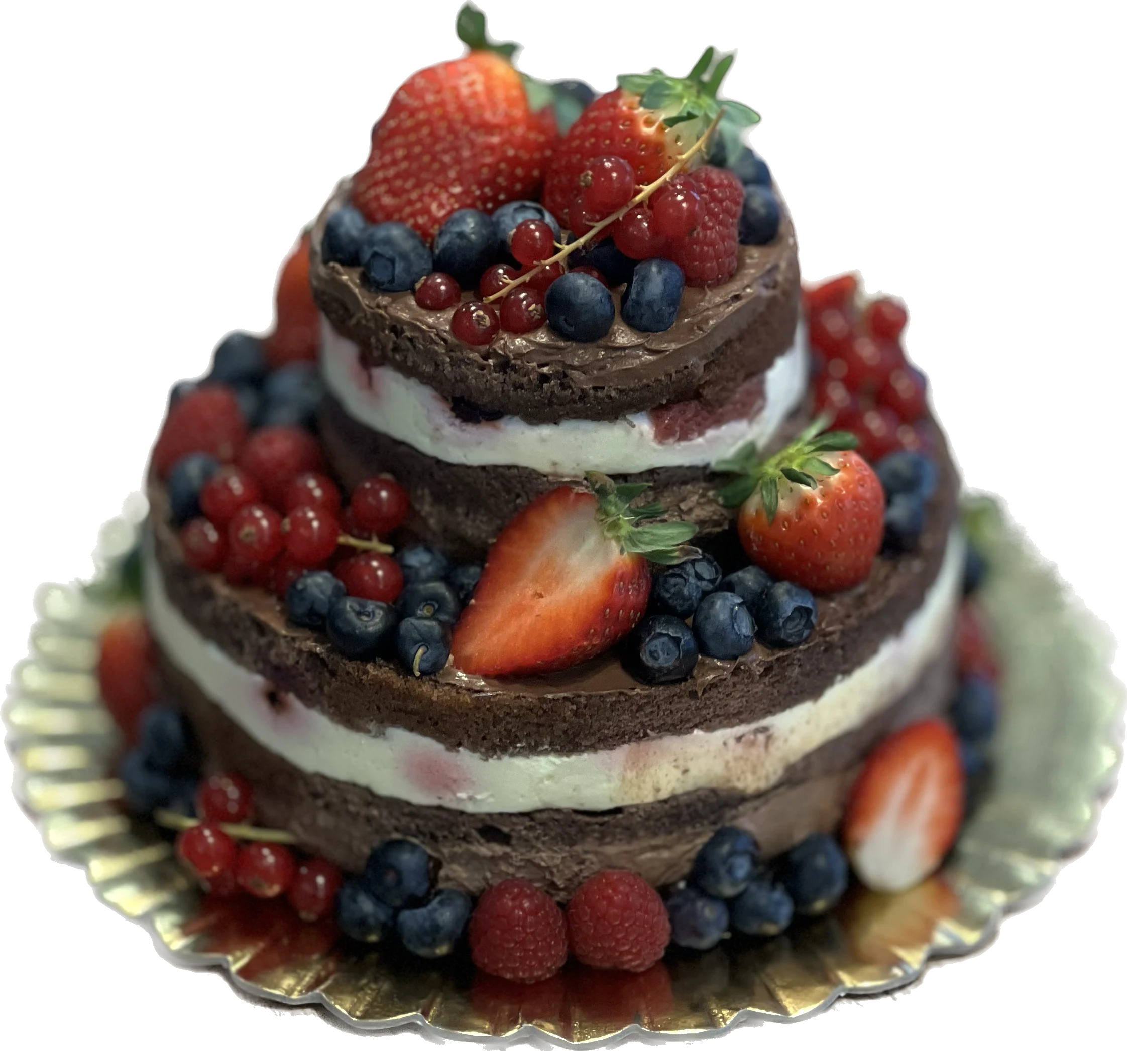 Nud cu vanilie și fructe de pădure