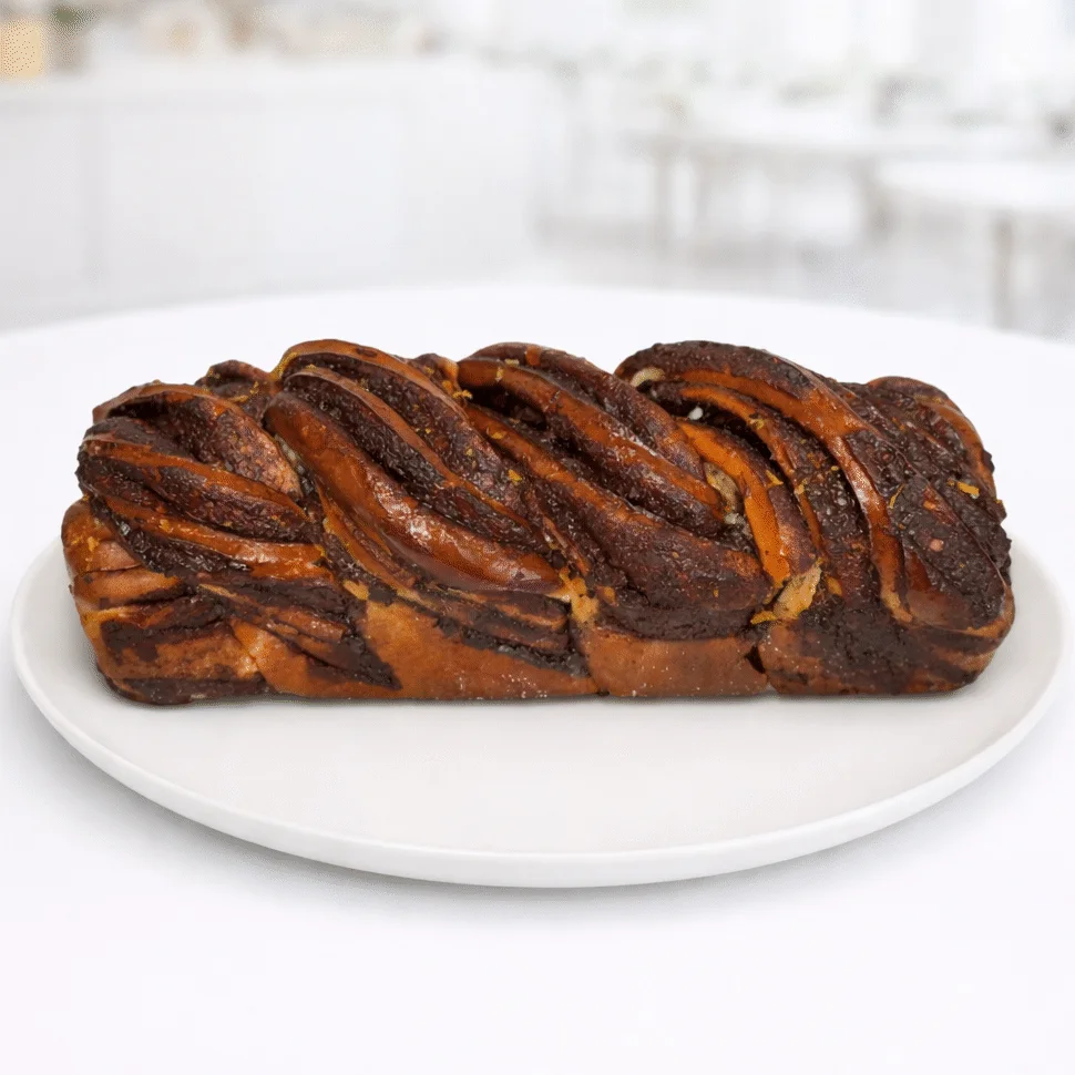 Cozonac cu ciocolată (Babka)