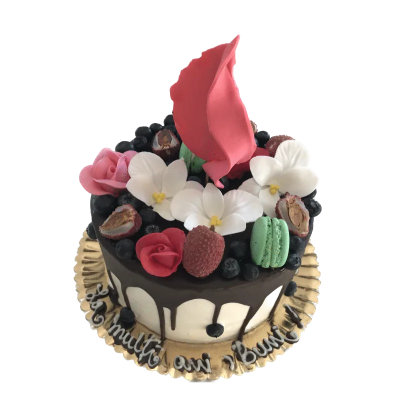 Bezea cu ciocolată & fructe de pădure