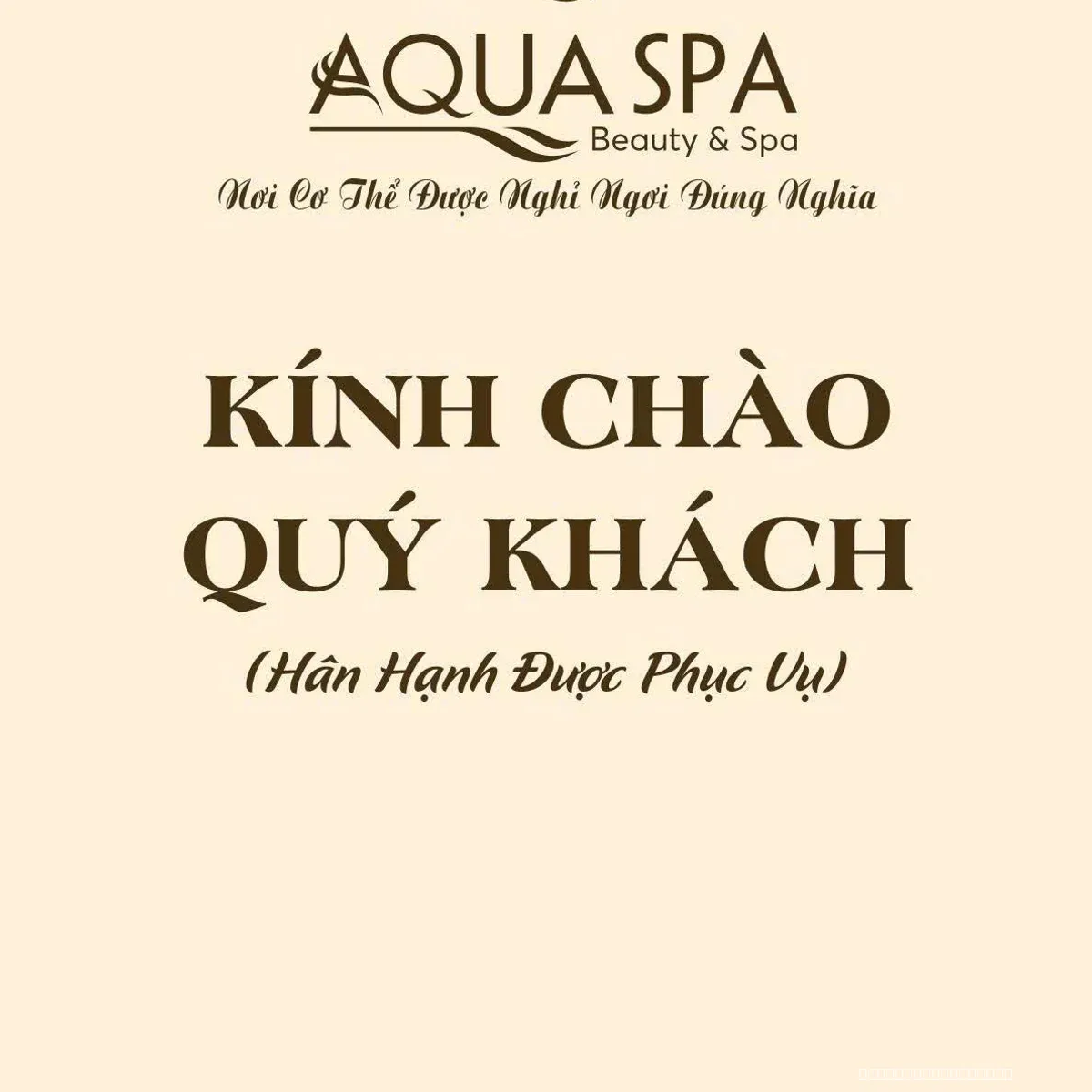 AQUA SPA & BEAUTY logo