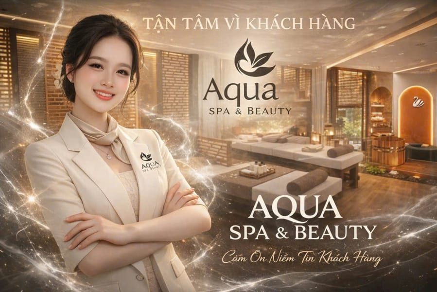 AQUA SPA & BEAUTY banner