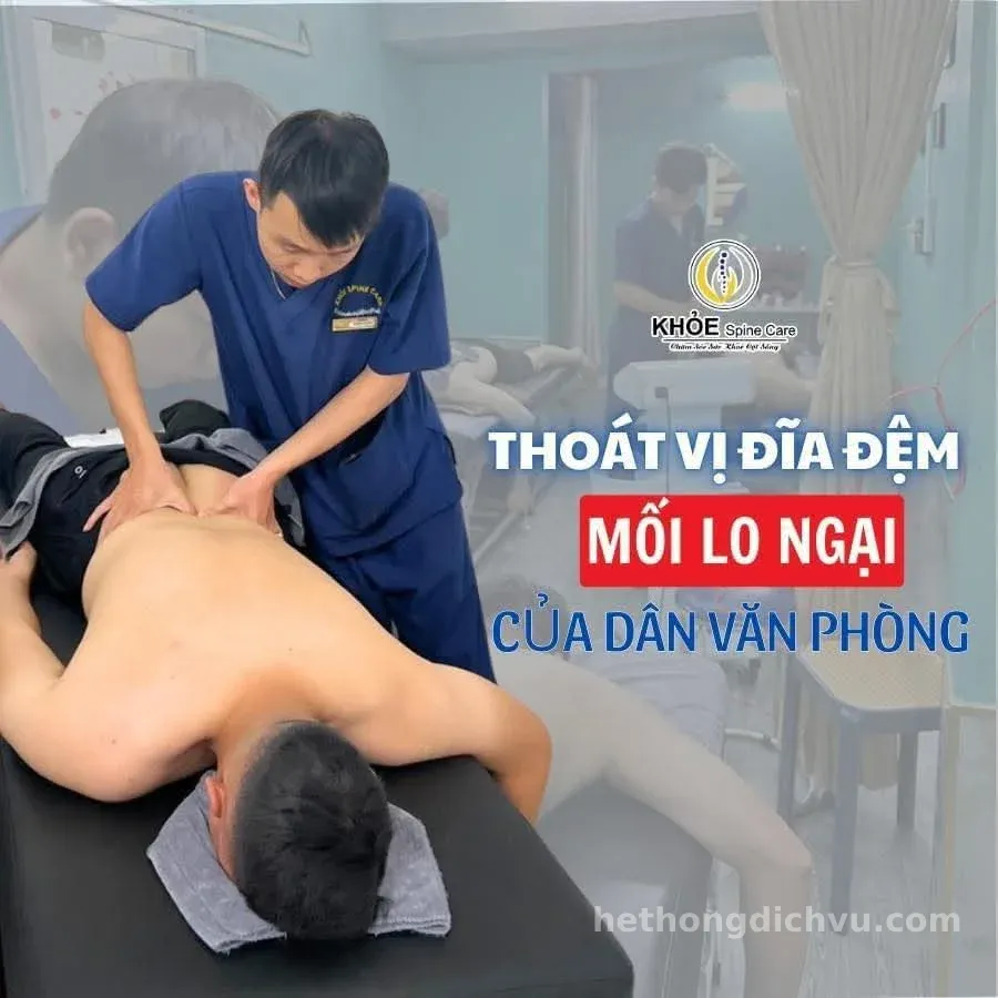 KHOẺ Spine Care logo