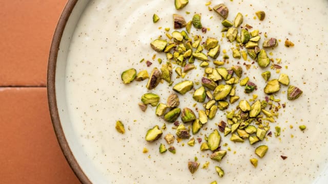 Rose-Water Milk Pudding