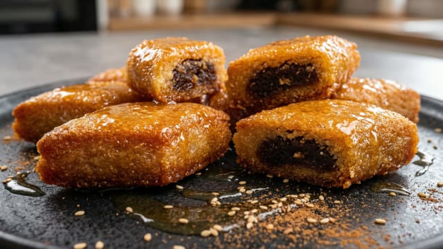 Makrout (Date-Filled Semolina Pastries)