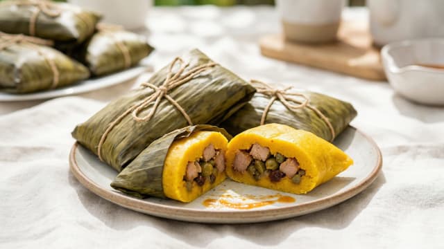 Ayaca (Banana Leaf Meat Parcels)