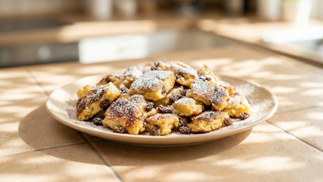 Kaiserschmarrn (Shredded Austrian Pancake)