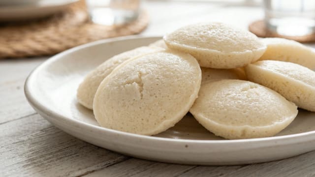 Steamed Rice and Corn Cakes