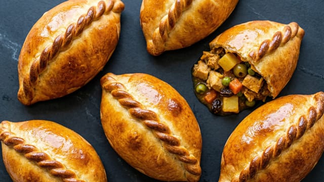 Salteñas (Bolivian Chicken Pastries)