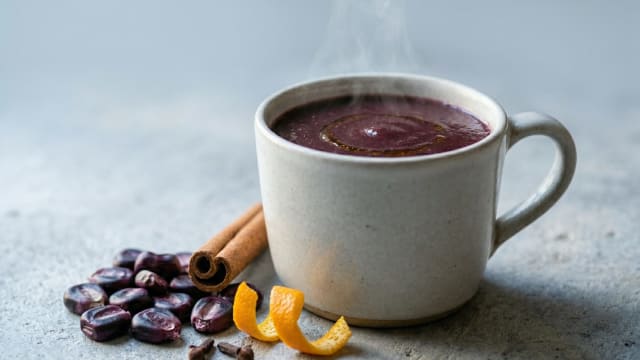 Api Morado (Spiced Purple Corn Drink)