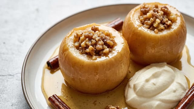 Tufahije (Walnut-Stuffed Poached Apples)