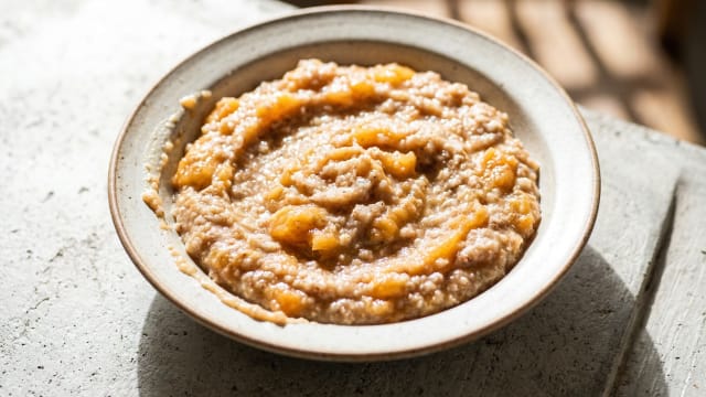 Bogobe jwa Lerotse (Melon and Sorghum Porridge)