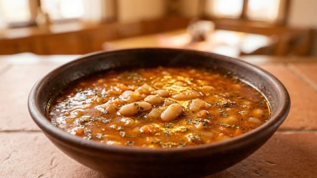 Bob Chorba (Bean Soup with Savory)