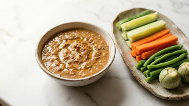 Prahok Ktis (Fermented Fish and Coconut Dip)