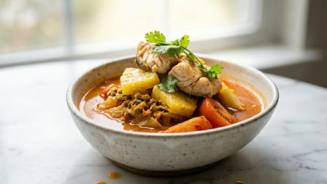 Tamarind Sour Fish Soup