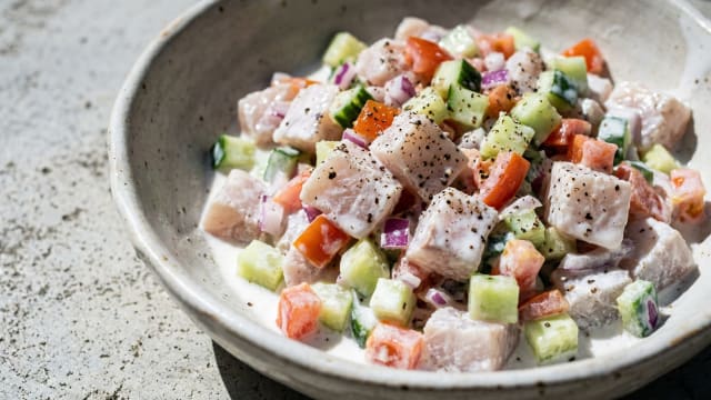 Ika Mata (Citrus-Marinated Fish with Coconut Cream)