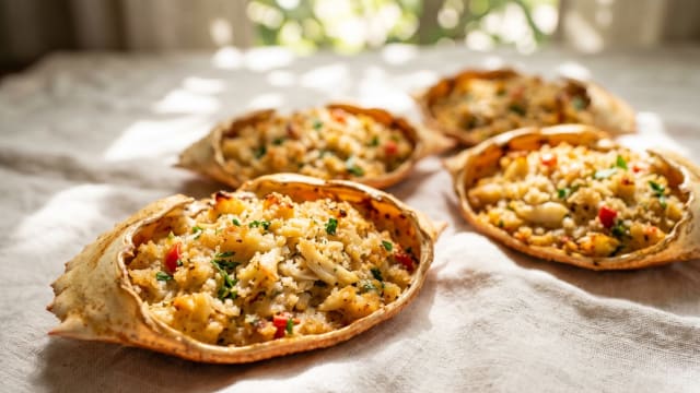 Crab Backs (Stuffed Crab Shells)