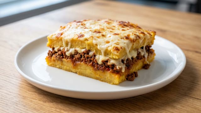 Pastelón de Plátano Maduro (Sweet Plantain and Beef Casserole)